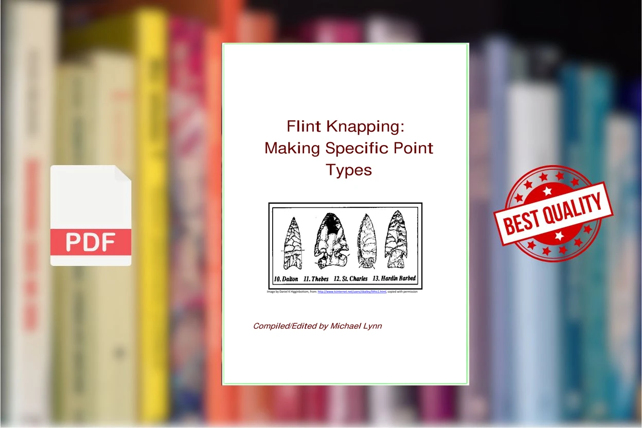 Flint Knapping Making Specific Point Types () - EbookClick